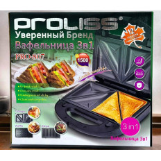 Вафельница 3в1 PRO-807 PROLISS
